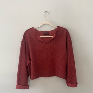 V neck sweater